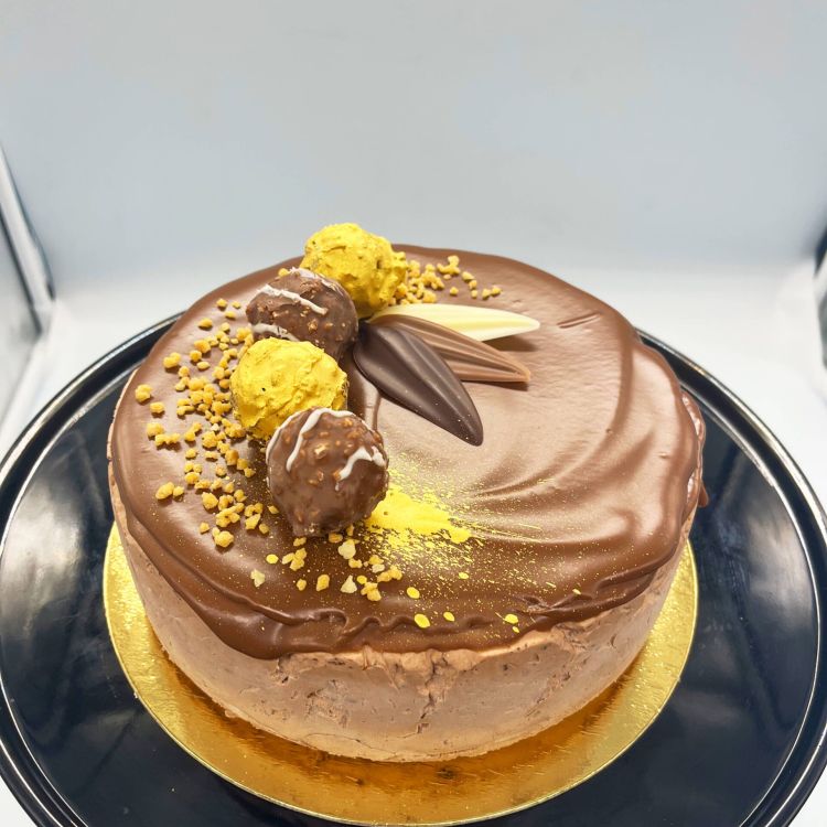 Imagen de tarta de ferrero rocher 