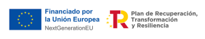 Imagen logotipos financiado por la unión europea y plan de recuperación, transformación y resiliencia